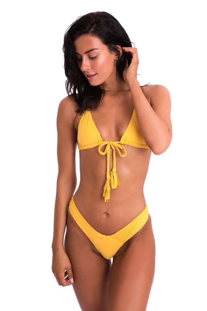 Poema Swim - Ochre Tulum Top