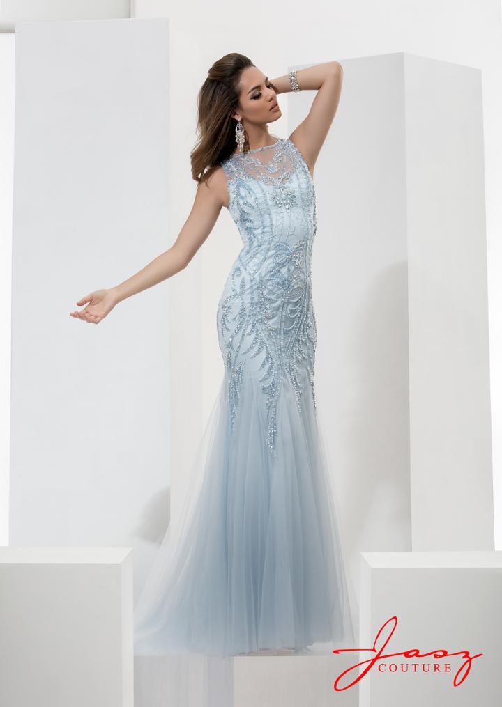 Jasz Couture - 5610 Dress In Ice Blue