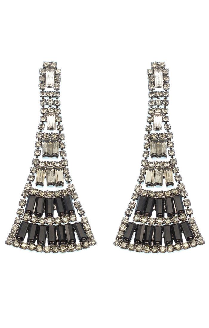 Elizabeth Cole Jewelry - Harlow Earring Black