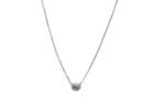 Tresor Collection - 18k White Gold Lente Necklace With Diamond 6361713092