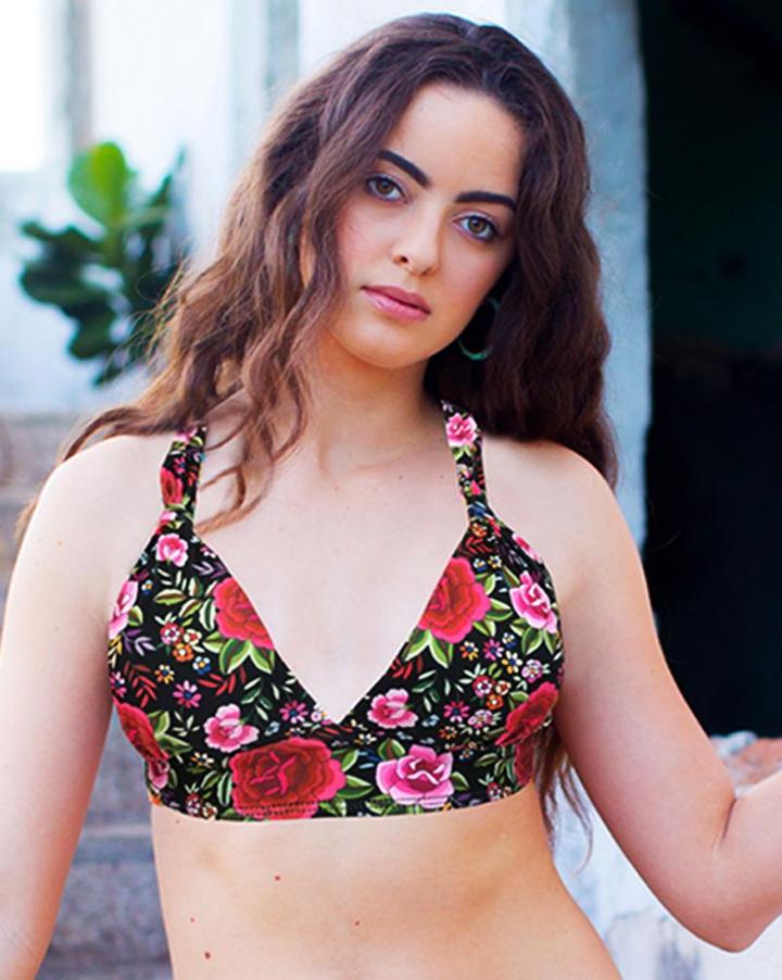 Nicolita Swimwear - Gabriella Top In Spanish Rose