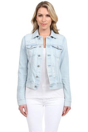 Ag Jeans The Robyn Jacket In Blue Jay Mend