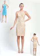 Sue Wong - N4520 Dress In Champgange