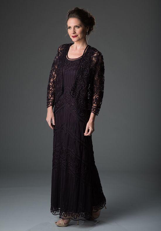 Soulmates - 1603 Soutache Lace Embroidered Dress And Jacket Gown