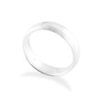 Teri Jon - Men's Princess Diamond Brushed And Polished Wedding Band