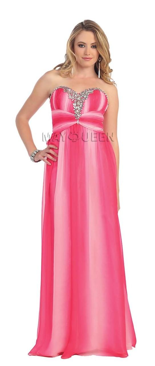 Gorgeous Dual Toned A-line Long Dress