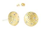 Nina Nguyen Jewelry - Petite Round 18k Gold Studs