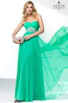 Alyce Paris B'dazzle - 35829 Dress In Mint Leaf