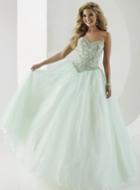 Tiffany Homecoming - Bejeweled Sweetheart Tulle Evening Gown 61148