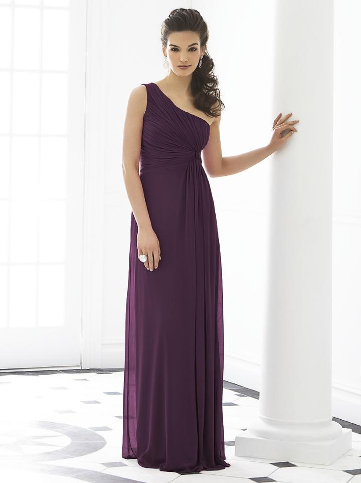 After Six - 6651 Dress In Aubergine