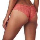 Montce Swim - Coral Crochet Added Coverage Nu-micro Bikini Bottom