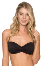 Swim Systems - Heart Breaker Bandeau Bikini Top C623onyx