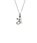 Femme Metale Jewelry - Love Letter J Charm Necklace