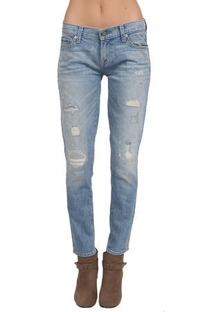 Textile Elizabeth And James Ozzy Distressed Jeans In Rip And Rep