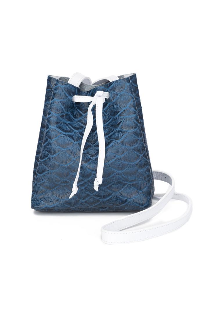 August Handbags - The Colonia In Teal Fish