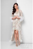 Terani Evening - Ensembled Two Piece Dress With Embroidered Overcoat 1712c3055