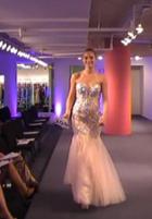 Jovani - Elegant Strapless Evening Gown In Crystal Embellishments 93579