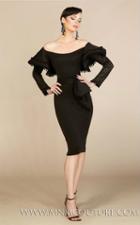 Mnm Couture - S0001 Off Shoulder Sheath Dress