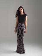 Madison James - 18-803m Jewel Neckline Sequined Sheath Gown