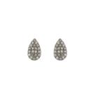 Ashley Schenkein Jewelry - Brooklyn Teardrop Diamond Earring Studs