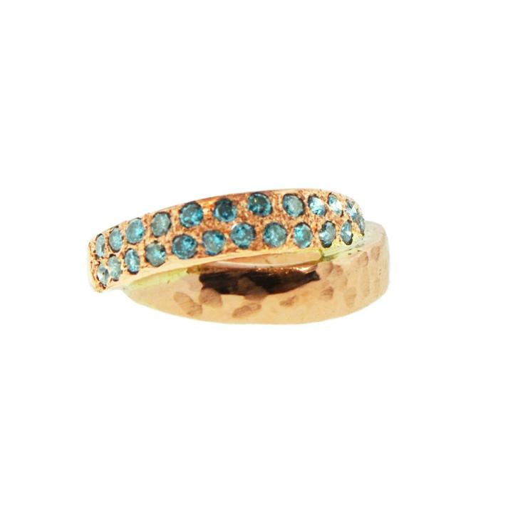 Mabel Chong - Rose Gold Double Ring-wholesale