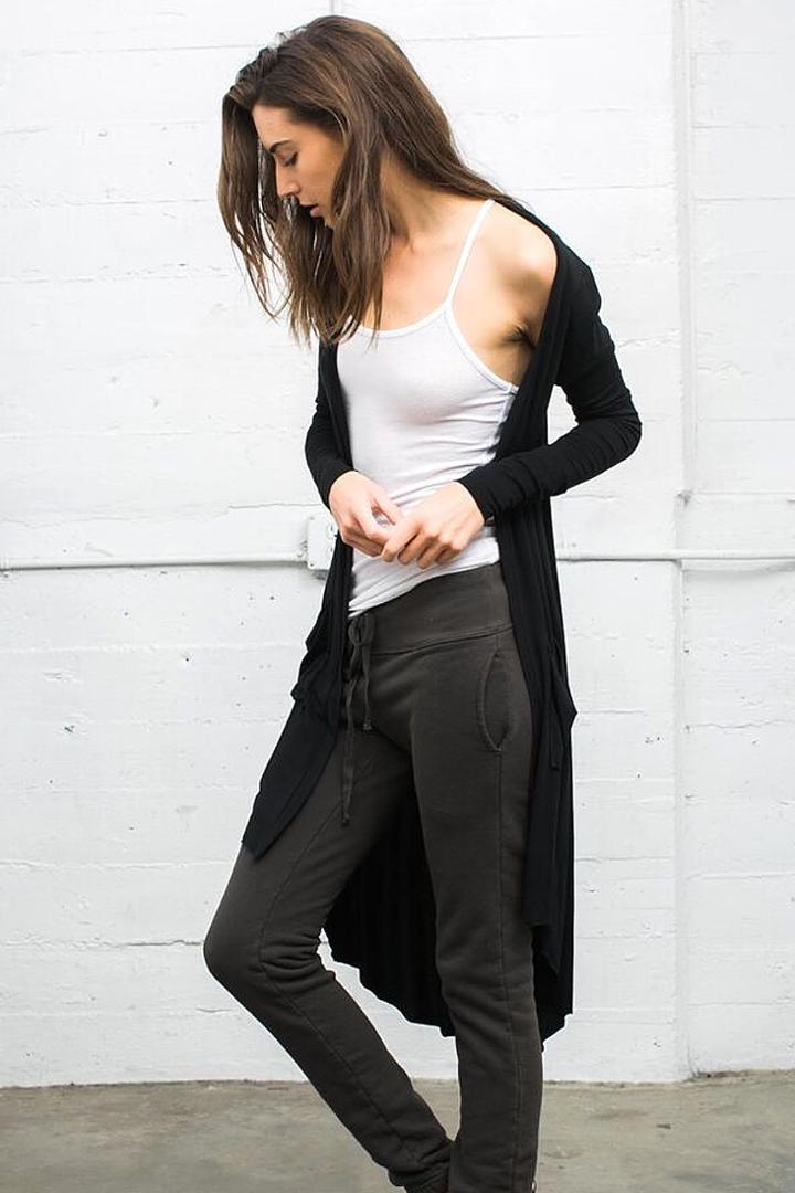 Joah Brown - Soleil Cardigan In Black