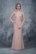 Nina Canacci - 2157 Halter Neck Sheath Gown