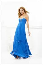 Faviana - 7101 Ornate Ruched Empire Gown
