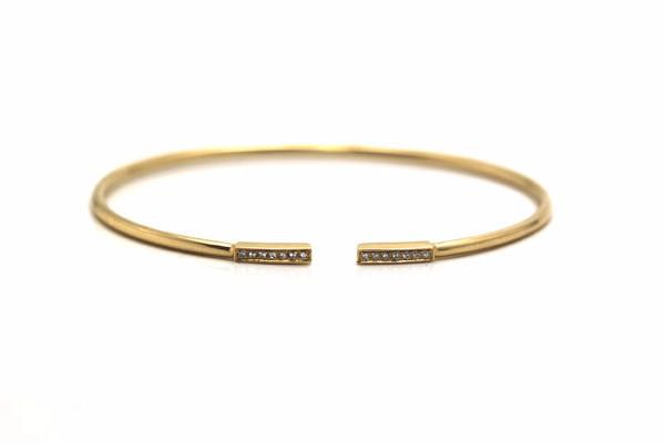 Tresor Collection - Diamond Bangle With In 18k Yg