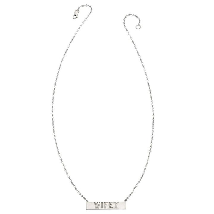 Heather Hawkins - Love Token Necklace - Wifey