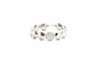 Tresor Collection - Lente Ring With Diamond Accent In 18k White Gold 1720354500