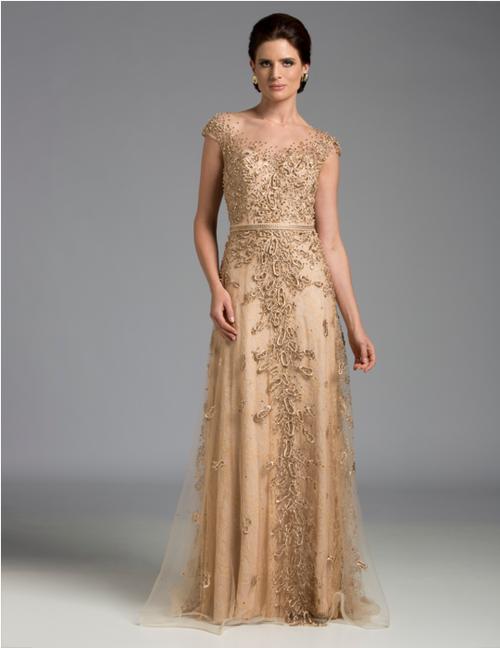 Lara Dresses - 32559 In Gold