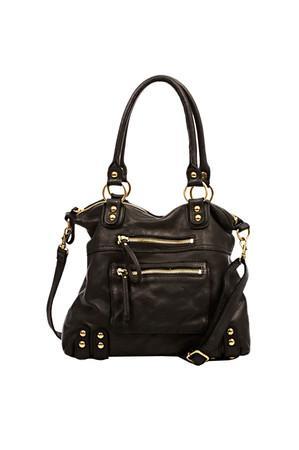 Linea Pelle Collection Dylan Medium Tote In Black
