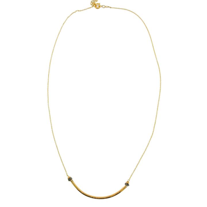 Mabel Chong - Diamond Bar Necklace