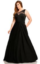 Johnathan Kayne - 8045k Asymmetrical Lace Up Back Ballgown