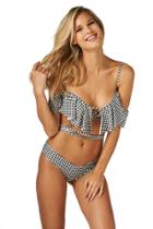 Montce Swim - Gingham La Caletta Top X Nu Micro Bottom Bikini Set