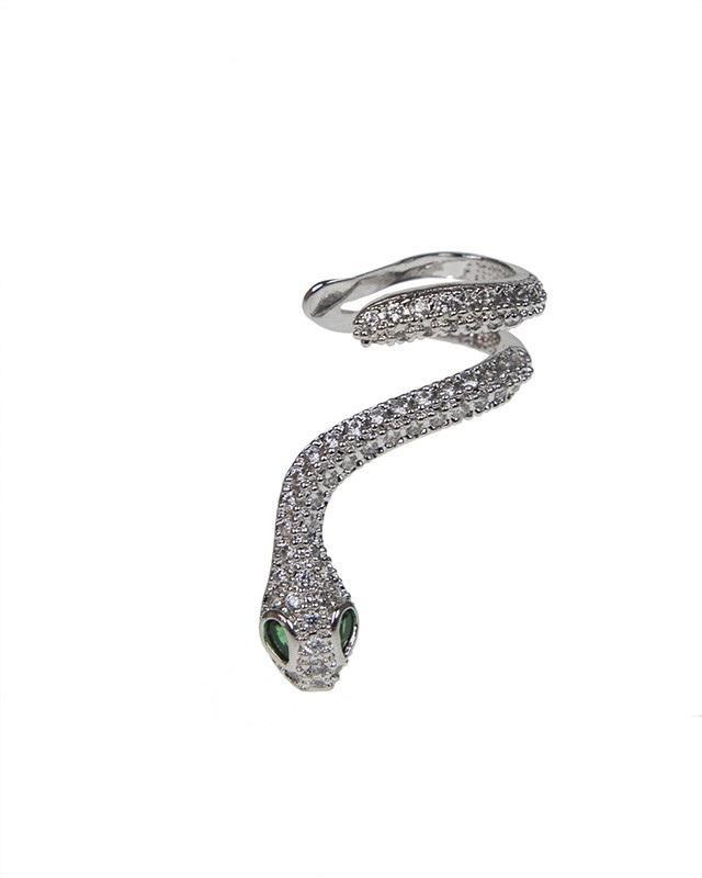 Cz By Kenneth Jay Lane - Snake Ear Cuff