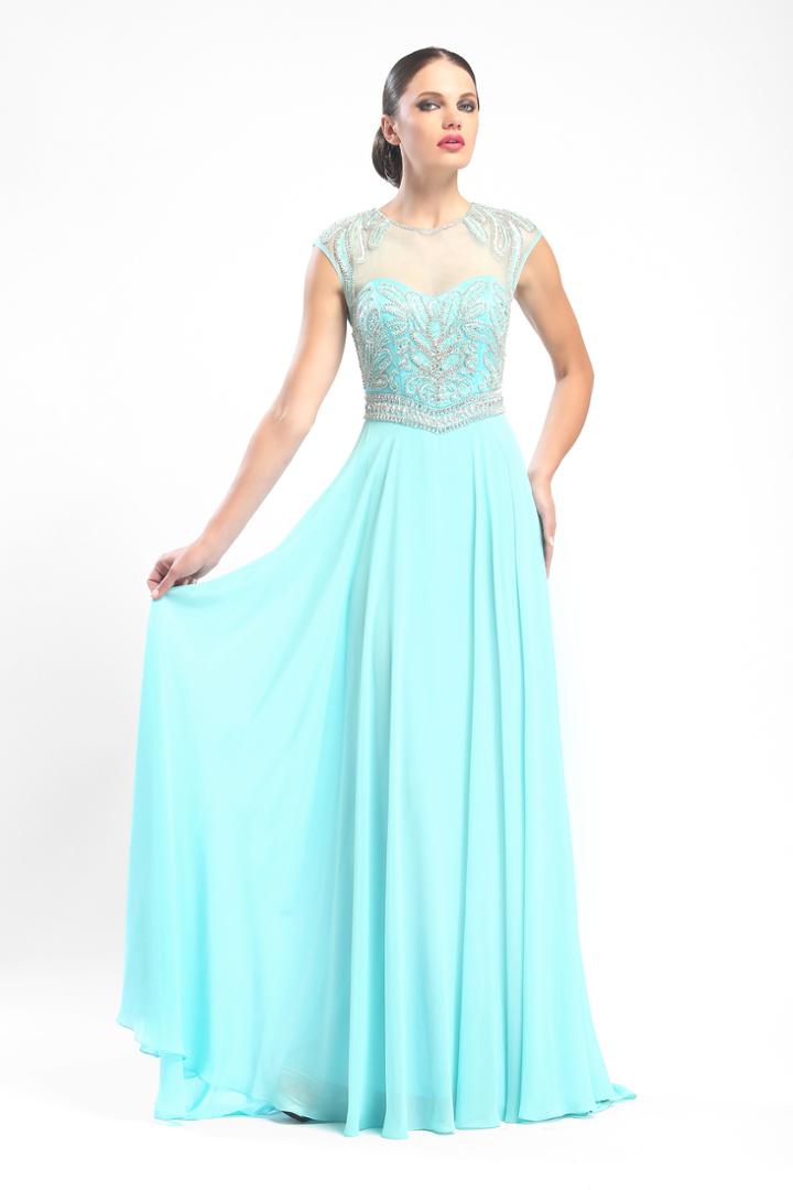 Sue Wong - N5569 In Aqua