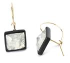 Nina Nguyen Jewelry - Spirit Black Oxidized 14k Earrings