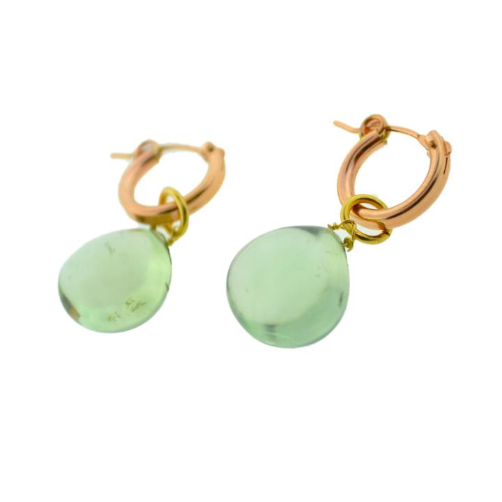 Mabel Chong - Chain And Gem Earrings