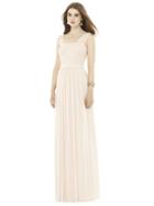 Alfred Sung - D718 Bridesmaid Dress In Blush