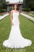 Rachel Allan Bridal - Lace Gown With Detachable Cape Sleeve M613
