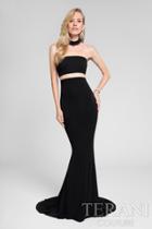 Terani Prom - Fashion-forward Choker Neck Stretch Jersey Mermaid Dress 1712p2518