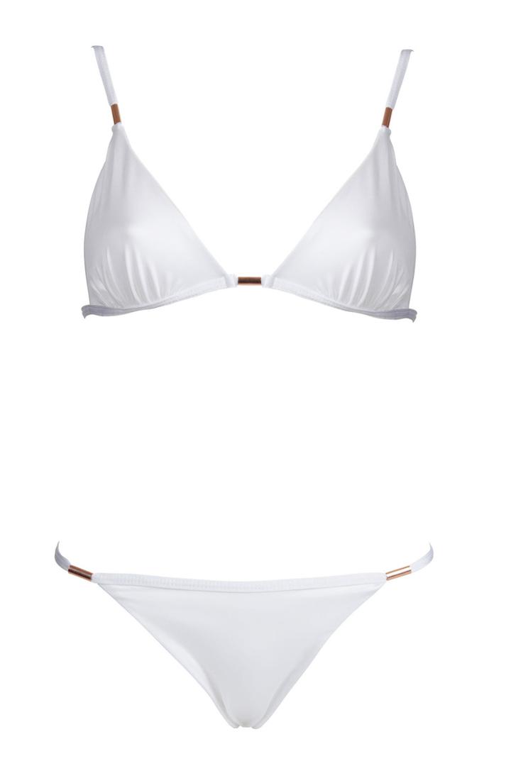 White Gloss Costes Top