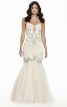 Jolene Collection - 17096 Strapless Beaded Mermaid Gown