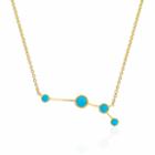 Logan Hollowell - Aries Turquoise Constellation Necklace