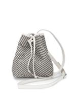 August Handbags - The Colonia In Graphite Woven