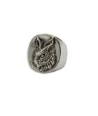 Femme Metale Jewelry - Ruffled Rabbit Ring