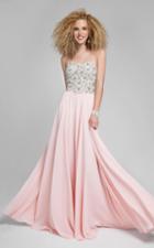 Terani Couture - Stunning Beaded Sweetheart Polyester A-line Dress 1712p2452