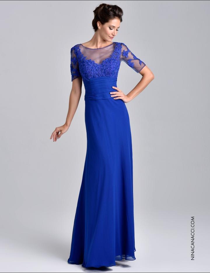 Nina Canacci - M202 Dress In Royal